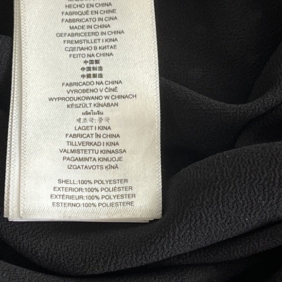 Michael Kors Size 16 Maxi Dress Arailia Asymmetrical Hem Polka Dot Casual Office - Picture 13 of 15